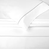 Burrito Blanco | Bed Sheet Set 50% Cotton 50% Polyester Bed 150 White | 3 pieces: fitted sheet, top sheet and pillowcase | so