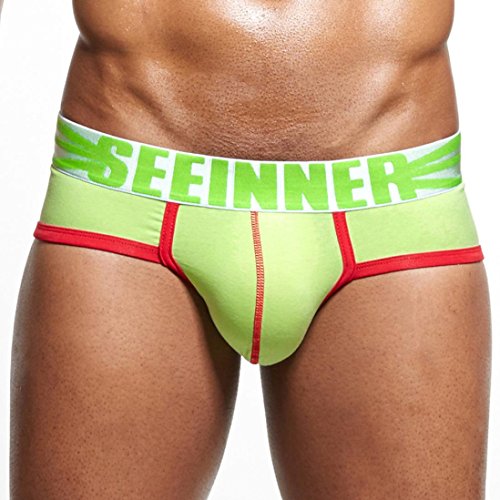 Preisvergleich Produktbild TUDUZ Unterwäsche Boxer Shorts Unterwäsche weiches Höschen Herren Männer (Verde, M)