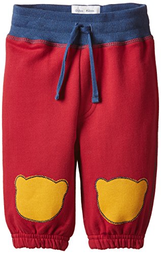 Kite Kids Baby-Boys Bear Jogger Trousers, Red, 6-9 Months (Manufacturer Size:6-12 Months)