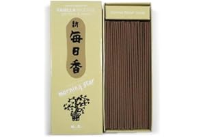 NIPPON KODO Morning Star, Vanilla Incense, 200 Sticks & Holder