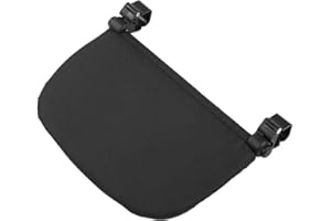Baby-Kinderwagen, 21 cm, Fußstütze für Yoya VOVO Kinderwagen, Fußstütze, Zubehör für Kleinkinderwagen, Fußteil (schwarz)