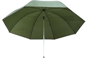 MK-Angelsport XXL Megaschirm 3m - Stabiler Angelschirm, Fischerschirm für Outdoor & Camping I Wasserdicht, UV-Schutz, windfest I Perfekt für Angler, Zelt, Strand & Garten