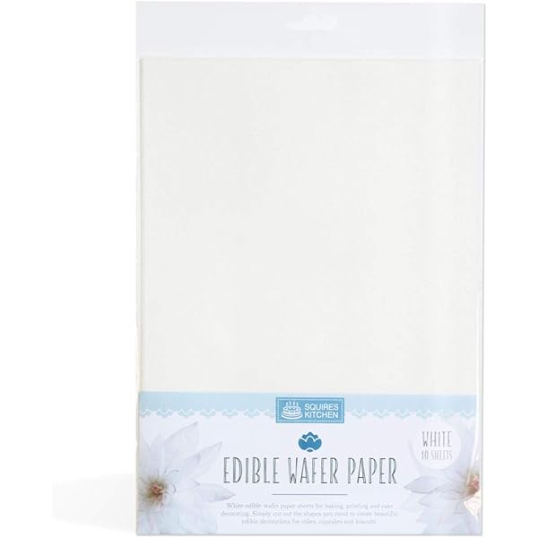Saracino A4 White Edible Wafer Paper X 100 Sheets | Cake Craft Group