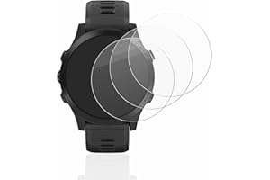 BROTECT Protector Pantalla Cristal para Garmin Forerunner 945 Protector Vidrio (3 Unidades) - [Dureza 9H, Anti-Arañazos]