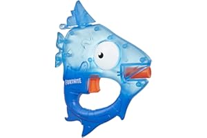 Nerf Super Soaker - Lanzador de Agua Fortnite Slurpfish - Diseño Slurpfish - Formato Micro - para niños, Adolescentes y Adultos