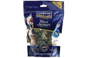 FISH4DOGS Fish 4 Dogs Sea Jerky Tiddlers 100g (Bulk deal of 10) 1000g