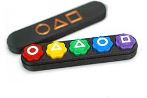 GENERISCH Gonggi Koreanisches traditionelles Spiel, Gonggi Jack Stone Pebbles Set Steinfangspiel, Jacks Game Jack Stone Game Familienaktivität, tragbar und langlebig für alle Altersgruppen (5 Stück + Sockel4)