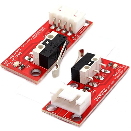 Redrex 4Pcs mechanischer Anschlag Light Control Endschalter für RepRap 3D-Drucker MakerBot Prusa Mendel CNC Arduino Mega 2560 - 2