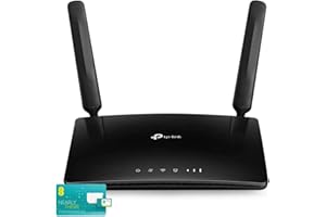 THETECHNOLOGYDOCTORS TP-Link MR600 (v3) 4G+ Cat6 LTE Dual Band Gigabit Router with EE Data SIM Card Bundle