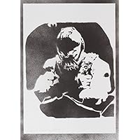 Bane Batman Rises Handmade Street Art - Artwork - Poster