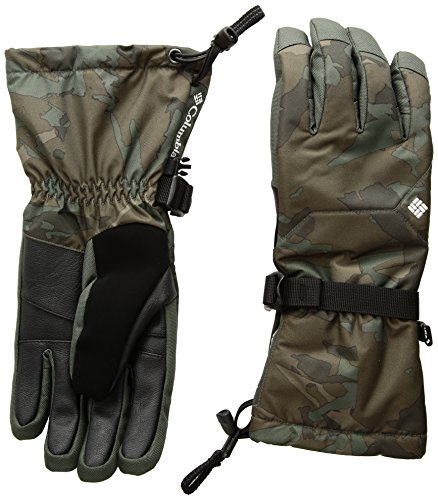 Columbia M Whirlibird G Guantes, Hombre, Verde (Gravel Camo), S