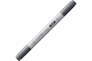 Copic Ciao - Pennarello Grafico con Doppia Punta, 11 g , Grigio (Cool Gray No. 7), 12 x 12 x 150 mm