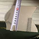 6pcs Silber Wellenmuster Dekor Kunst Abziehbild Spiegel Stil Wandaufkleber Kindzimmer - 7
