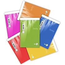 Blocco Note Bristol A5 A Quadretti - Confezione Da 10 Pezzi Con Rigatura 5mm - Per Appunti E Schizzi - Foto 4