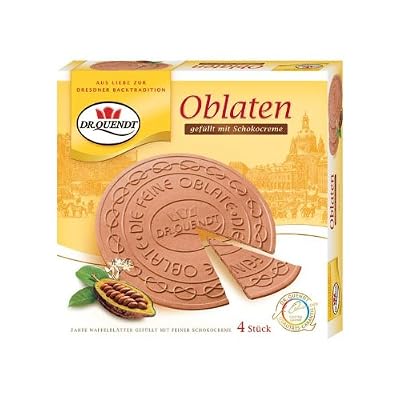 Dr.Quendt - Oblaten mit Schokoladencremefüllung - 150g
