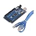 Produktbild crewell New Mega 2560 R3 ATmega16U2 ATmega2560–16 AU Board + USB Kabel für Arduino