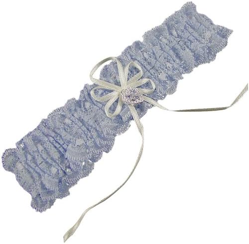 Giselle Wedding Garter in Blue (e32086gi)