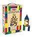 Melissa & Doug 100 Wood Building Blocks Set