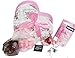 Produktbild 110047 Liebes Geschenkbox Rosa mit Badekugeln Labello Foto Schlüsselanhänger Liebesmagnet und Herzlolli
