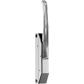 Automatic Keyless Lever Lock for Refrigerator, Freezer and/or Chamber Door | Lever with Nose Type A (Zinc Steel) | Interchang