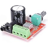 PAM8610 2x 10W Stereo Amplifikat&ouml;r Mod&uuml;l DC 6-15V Class D Amfi Devresi Ses Kontrol Potu 4 8 Ohm Hoparl&ouml;r DVD TV Sinema Eğlenc