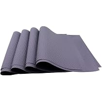 Katmerio Lot 8 Tapis Réfrigérateur Antibactériens Anti-Humidité - Protection Étages Et Tiroirs