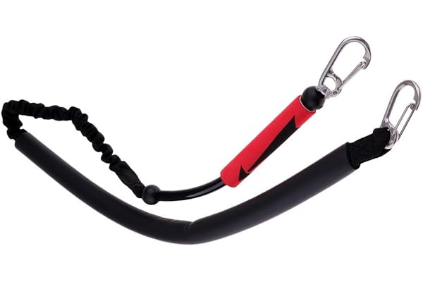 Unbekannt Kitesurfing kiteboarding skjutreglage släppt kit koppel bungee rep, fäst med 2 fjäderspännen – hög styrka och hållbar AOD