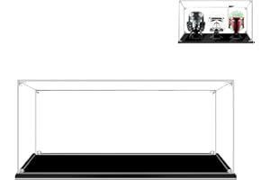 Hosdiy Acrylic Display Case for Lego Helmet Collection - Helmet Display Case (Only Display Case, No Building Set)