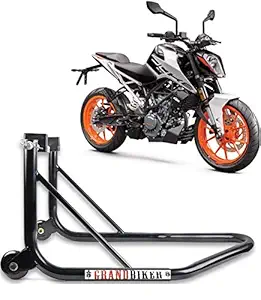 Grandbiker Rear Wheel Paddock Stand Extra Strong with Swing Arm Rest for KTM Duke All Model (Black)