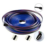 Este cable de extensión contiene 4 hilos de cobre puro estañados individuales, lo que evita la oxidación y asegura una conductividad eléctrica perfecta.