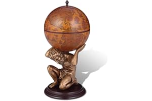 vidaXL Bar a Globo Mappamondo Bottiglie Liquori Portabottiglie Vino Cantinetta