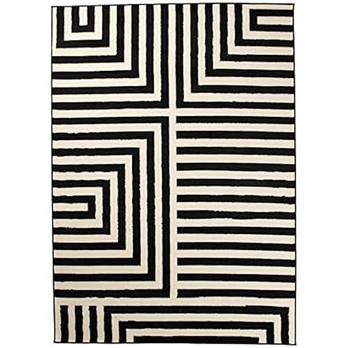 Suchergebnis auf Amazon.de für: teppich schwarz weiß gestreift