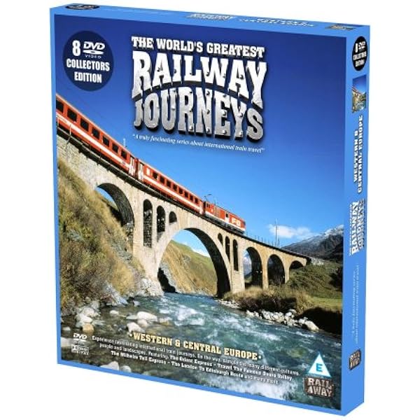 The World's Greatest Railway Journeys 12 CD Box Set Worldwide [DVD