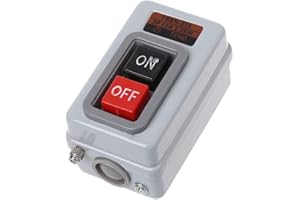 GUMEI TBSN-315 AC 380V 15A 2.2KW Encendido/Apagado Interruptor de botón de Encendido con autobloqueo trifásico