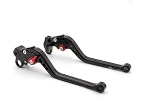 NICEDOLL CNC Clutch Brake Levers for R-oyal E-nfield 650 Interceptor Continental INT-650 GT650 GT 650 Long Adjustable Black
