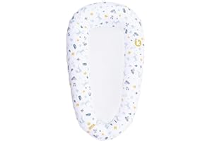 Koo-Di Day Dreamer Breathable Baby Nest | Newborn Baby Essential For Supervised Sleep, Tummy Time & Play Time Pod | Koodi Kreatures