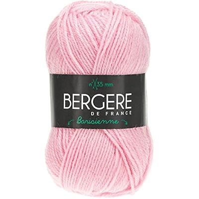 Bergere de France bergère de france 24947 Pelote de Fil à Tricoter, Synthétique, Rose, 13 x 8 x 8 cm