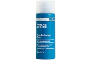Paula's Choice SKIN BALANCING Tonico Viso - per Pori Dilatati Combatte i Brufoli, i Punti Neri e i Imperfezioni - con Niacinamide - Pelli Miste o Grasse - 30 ml