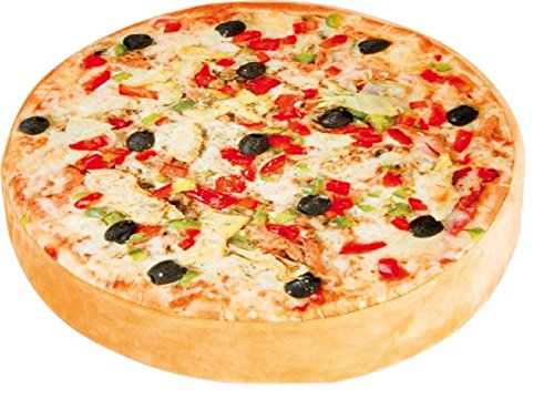 Baumstamm / Kissen / Baumscheibe / Kiwi / Orange / Melone / oder / Pizza / Kniekissen / Auf den ersten Blick ein wenig ungewöhnlich . Doch fühlt sie sich durch den innenliegenden Schaumstoff sehr weich an . Eine bequeme Alternative zum gewöhnlichen Kissen und auf jedem Boden ein echter Hingucker . Ein echter Hingucker , nicht nur für Naturfreunde / (Pizza) - 2