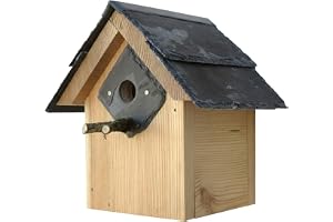Bird House Nesting Bird Box - 25mm Hole - Blue tits