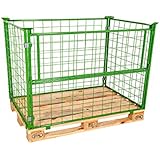 Gitteraufsatzrahmen Nutzhöhe 800 mm grün 2. Wahl