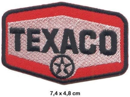 TEXACO Vintage USA Petrol Station Caltex Formula 1 F1 Racing Race Jacket t Shirt Polo Patch Sew Iron on Embroidered