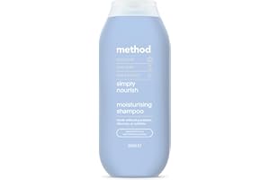 Method Moisturising Shampoo, Simply Nourish, Coconut, Rice Milk & Shea Butter Scent, Sulphate-Free, 350ml