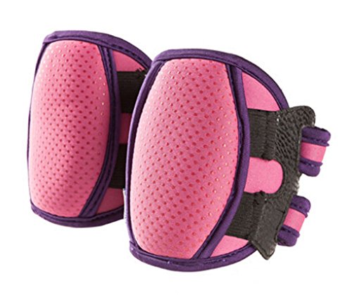 1 Pairs Super-thick Crawling Baby Knee Pads Protector Children Knee Pad PINK