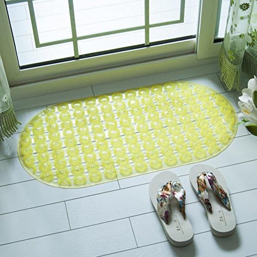 YYHSO Bathroom Non-slip Mats,Shower Toilet Mats,Bath Mats,Waterproof Mat Massage-E 35x70cm(14x28inch)