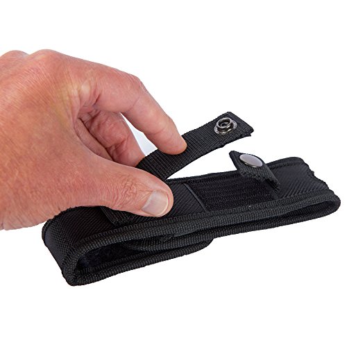 Trailite robustes Nylonholster für Taschenlampen bis 170 mm Länge mit Druckknopf TL-NH101 - 5
