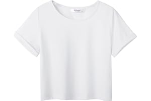 Arshiner Ragazze T-Shirt Tie-Dye Bambini Estate Manica Scollo Rotondo Manica Campagne Tops Corta Libero Tempo Moda Maglietta per Girls 5-14 Anni