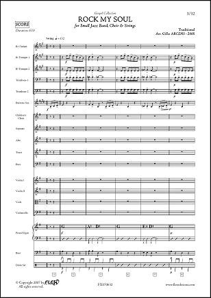 Read Partition Classique Rock My Soul G Arcens Jazz Band Chorale D Enfant Chanteurs Et Cordes Pdf Carverkenton