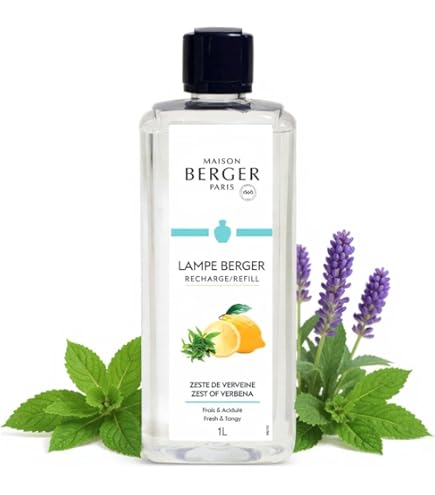 Recharge Lampe Berger Paris 200 Ml – Insecticide Parfumé Lilas Cèdre, Anti-mouches Et Moustiques