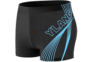 SCJJZ Slips de natación para Hombre,Bañadores de natación para Hombre Flat Corner de Secado rápido bañadores de natación elásticos bañadores de natación (3XL)